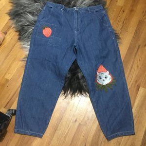 Dangerfield  embroidered  eans size 20 AU New (16 US)